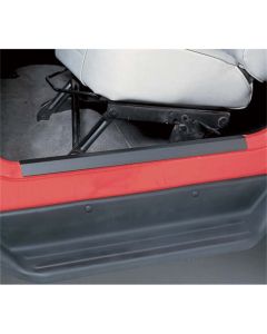 Rugged Ridge 04-06 Jeep Wrangler LJ Black Door Entry Guard Set - 11216.01