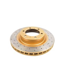 DBA 2012 Toyota 4Runner/11-12 FJ Cruiser Front Drilled and Slotted 4000 Series Rotor - DBA42736XS