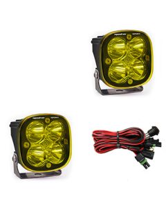 Baja Designs Squadron Sport Work/Scene Pair LED Light Pods - Amber - 557816