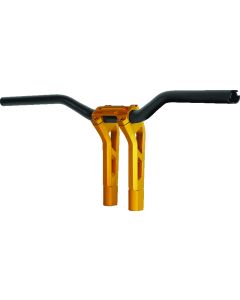 Performance Machine Phatbar/Riser Kit-Ext Wire - Gold Ops - 0208-2186M-SMG