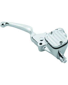 Bikers Choice Chrome 96-07 FL 96-10 ST Dyna 96-03 XL 9/16 Bore Chopped Handlebar Master Cylinder - 489987
