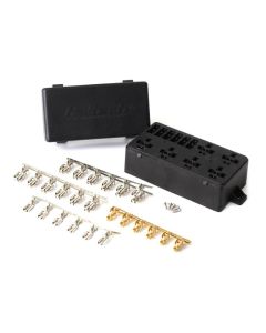 Haltech 6 Circuit Haltech Fuse Box w/Lid/Pins - HT-030102