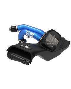 aFe 21-22 Ford F-150 Raptor V6-3.5L(tt) Momentum XP Cold Air Intake System Blue w/ Pro Dry S Filter - 50-30072DL