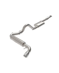 aFe Apollo GT 3in 409 SS Cat-Back Exhaust 2021 Ford Bronco L4-2.3L (t)/V6-2.7L (tt) w/ Polished Tips - 49-43136-P
