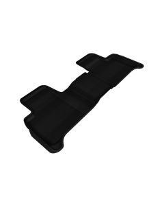 3D MAXpider 2012-2018 Mercedes-Benz GLE-Class/GLS-Class/ML-Class Kagu 2nd Row Floormats - Black - L1MB02921509