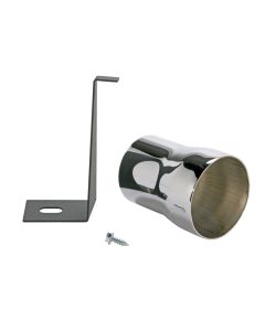 BBK 86-88 Mustang Cold Air Kit Adapter - Chrome - 1558