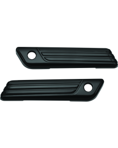 Kuryakyn Tri-Line Saddlebag Hinge Covers Gloss Black - 6987
