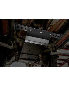 Cali Raised 16-23 Toyota Tacoma Transfer Case Skid Plate /No Manual Transmission/Steel/Powder Coated - CR3667