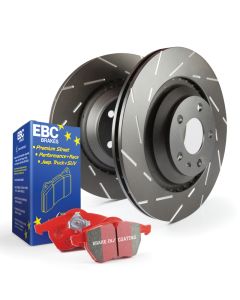 EBC S4 Kits Redstuff Pads and USR Rotors - S4KR1224