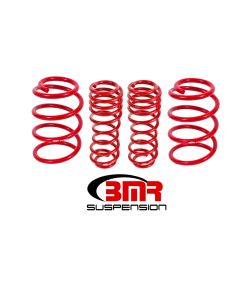 BMR 07-14 Shelby GT500 Performance Version Lowering Springs (Set Of 4) - Red - SP070R