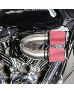 S&S Cycle 08-16 Touring Models Tuned Induction Kit - Stainless Steel - 170-0635A