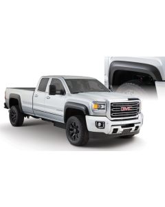 Bushwacker 15-18 GMC Sierra 2500 HD Extend-A-Fender Style Flares 4pc 78.8/97.6in Bed - Black - 40966-02