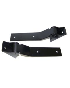 Rugged Ridge 87-95 Jeep Wrangler YJ Black Tailgate Hinge Set - 11218.01