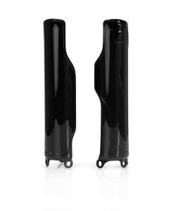 Black Fork Cover Set for Honda CR125R 04-07 by Acerbis