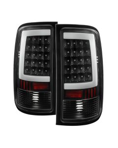 Xtune GMC Sierra 07-13 LED Tail Lights Black ALT-ON-GS07-G2-LED-BK - 5081551