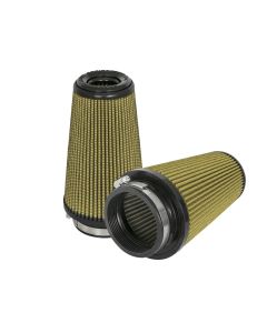 aFe Magnum FLOW Pro GUARD 7 Replacement Air Filter (Pair) F-3.5 / B-5 / T-3.5 (Inv) / H-8in. - 72-91117-MA