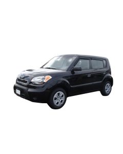 AVS 09-13 Kia Soul Ventvisor Outside Mount Window Deflectors 4pc - Smoke - 94164