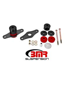 BMR 15-17 S550 Mustang Motor Mount Kit (Polyurethane) - Black Anodized - MM007