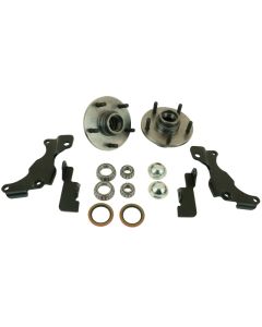 Ridetech 65-82 Chevy Corvette Front Brake Retention Kit TruTurn - 11529595