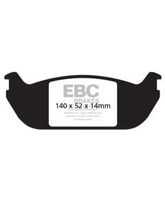 EBC 03-06 Lincoln Aviator 4.6 Yellowstuff Rear Brake Pads - DP41686R