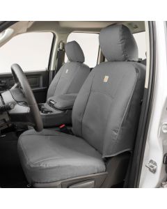 Covercraft 19-24 Chevrolet Silverado Carhartt PrecisionFit Custom Second Row Seat Covers - Gravel - GTC4138CAGY