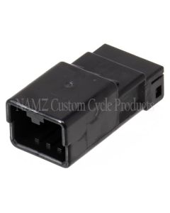 NAMZ AMP 040 Series 4-Position Male Wire Cap Housing Connector (HD 72904-01BK) - NA-174967-2