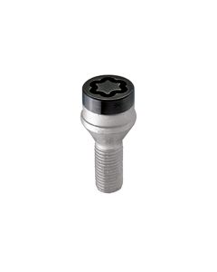 McGard Wheel Lock Bolt Set - 4pk. (Cone Seat) M14X1.5 / 17mm Hex / 31.0mm Shank Length - Black - 27305