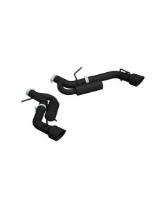 MBRP Black Coated 3" Dual Axle Back Black Series Dual Tips Chevrolet Camaro SS 2016-2020- MBRP-S7034 - S7034BLK