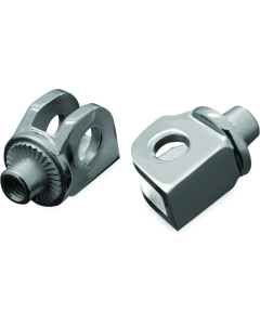 Kuryakyn Splined Peg Adapter Kawasaki Front Chrome - 8813