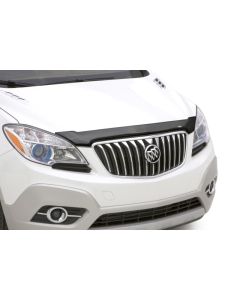 AVS 13-16 Buick Encore Aeroskin Low Profile Acrylic Hood Shield - Smoke - 320046