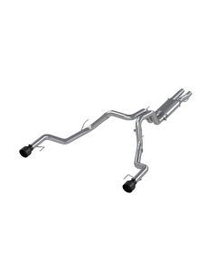 MBRP T409 Stainless Steel 3" Exhaust Resonator Back Dual Rear Exit Ford Raptor 3.5L EcoBoost 2017-20 - S5264409