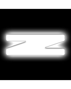 ORACLE Lighting Universal Illuminated LED Letter Badges - Matte Wht Surface Finish - Z - 3140-Z-001