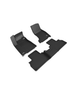 3D Maxpider 19-23 Maserati Levante Kagu Floor Mat- Black R1 R2 - L1MR00901509