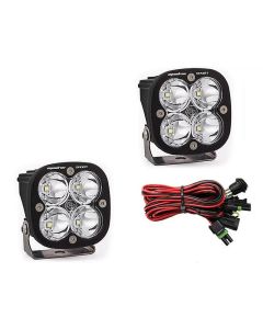 Baja Designs Squadron Sport Spot LED Light Pods - Clear - 557801