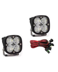 Baja Designs Squadron Sport Wide Cornering Pair LED Light Pods - Clear - 557805
