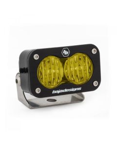 Baja Designs S2 Pro Wide Cornering Pattern LED Light - Amber - 480015
