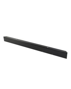 Kentrol 45-86 Jeep CJ 54 Inch Front Bumper Without holes- Powdercoat Black - 50430