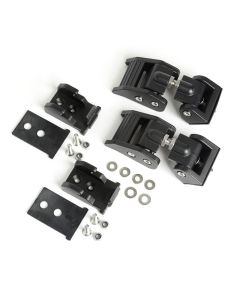 Rugged Ridge 97-06 Jeep Wrangler TJ Textured Black Hood Catches - 11210.18