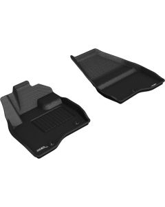 3D MAXpider 2017-2019 Ford Explorer Kagu 1st Row Floormat - Black - L1FR11111509