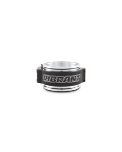 Vibrant 2in O.D. Aluminized HD 2.0 Clamp Assembly - Anodized Black - 32513