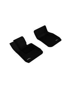 3D MAXpider 2012-2019 BMW 3 Series F30/F34 Kagu 1st Row Floormat - Black - L1BM03711509