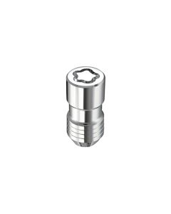 McGard Wheel Lock Nut Set - 4pk. (Cone Seat) M14X1.5 / 21mm & 22mm Dual Hex / 1.965in. L - Chrome - 24210
