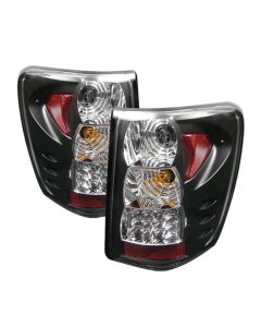 Spyder Jeep Grand Cherokee 99-04 LED Tail Lights Version 2 Black ALT-YD-JGC99-LED-BK-G2 - 5005663