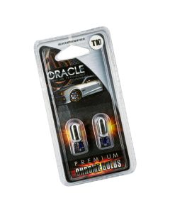 Oracle T10 Chrome Bulbs (Pair) - White - 5501-001