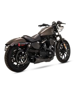 Vance & Hines 14-22 Sportsters Stainless 2-1 Upsweep Exhaust - Black - 47328