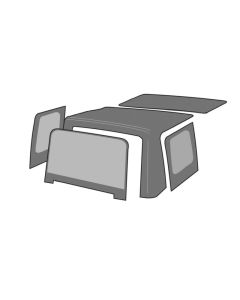 Rampage 1997-2006 Jeep Wrangler(TJ) OEM Replacement Top - Khaki - 99536