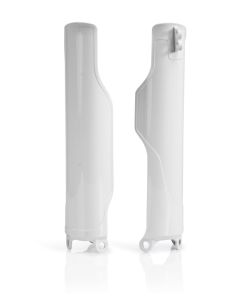 White Fork Cover Set for Honda CR125R 04-07 by Acerbis