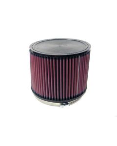 K&N Universal Rubber Filter 6in FLange ID / 7.5in OD / 6in Height / Round Straight - RU-3060