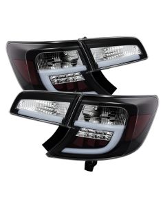 Spyder Toyota Camry 12-14 Light Bar LED Tail Lights Black ALT-YD-TC12-LBLED-BK - 5079411
