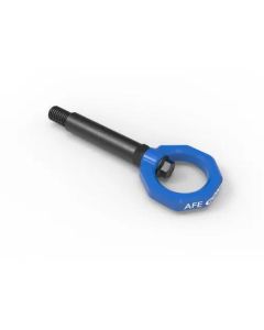 aFe Control Rear Tow Hook Blue BMW F-Chassis 2/3/4/M - 450-502002-L